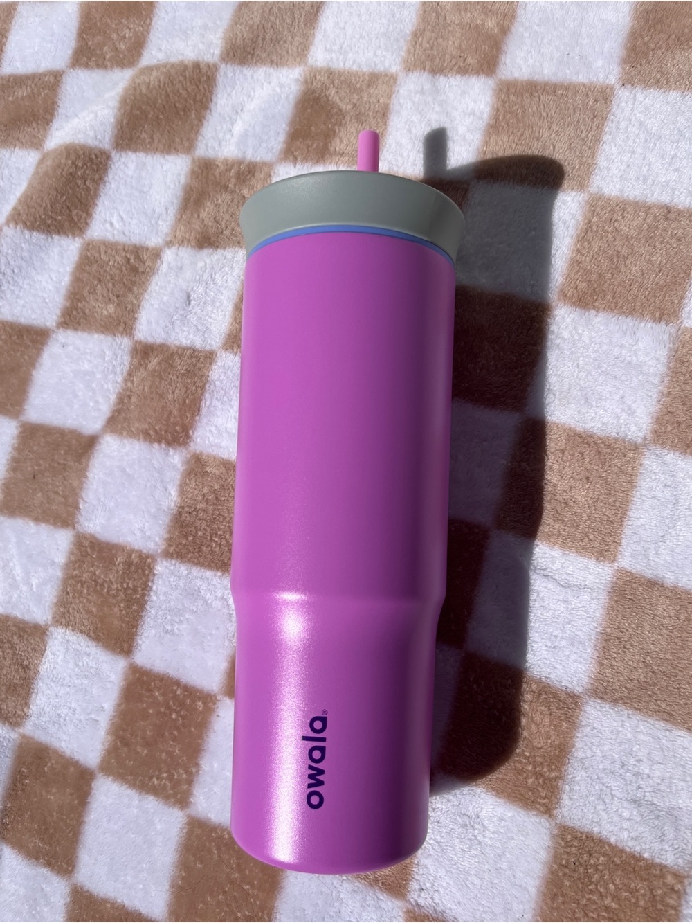 Owala 24 oz Stainless Steel Straw Tumbler Electric Orchid NEW